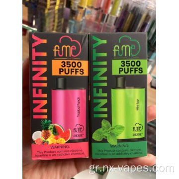 Μίας χρήσης καπνού Infinity 3500 Puffs